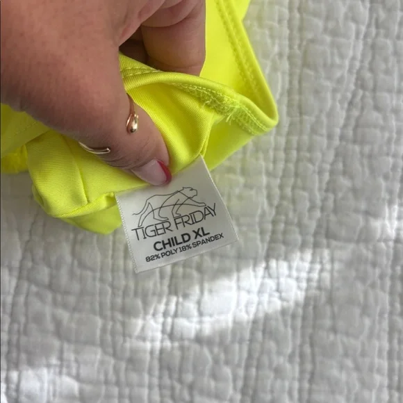 Bright Yellow Halter Dance Top - Picture 3 of 3